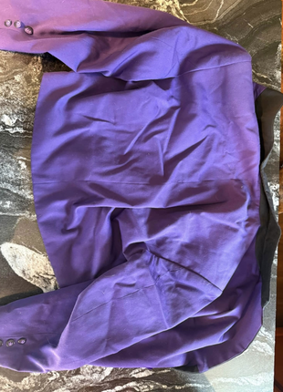 Bill Dundee signed and Ring Worn Purple Suit Jacket