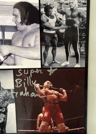 Superstar Billy Graham signed 12x18 Photo