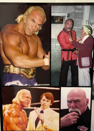 Superstar Billy Graham signed 12x18 Photo