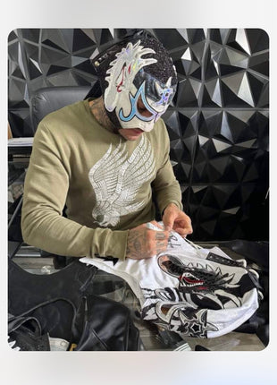 Penta El Zero Miedo signed Ring Worn AEW Mask