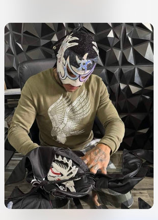 Penta El Zero Miedo signed Ring Worn AEW Mask