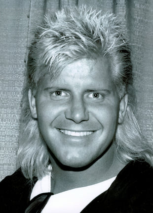 John Laurinaitis signed 8x10 Photo #6 (In-studio signing)