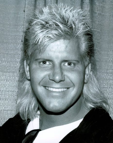 John Laurinaitis signed 8x10 Photo #6 (In-studio signing)