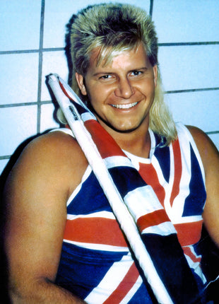 John Laurinaitis signed 8x10 Photo #7 (In-studio signing)