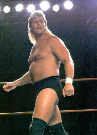John Laurinaitis signed 8x10 Photo #8 (In-studio signing)