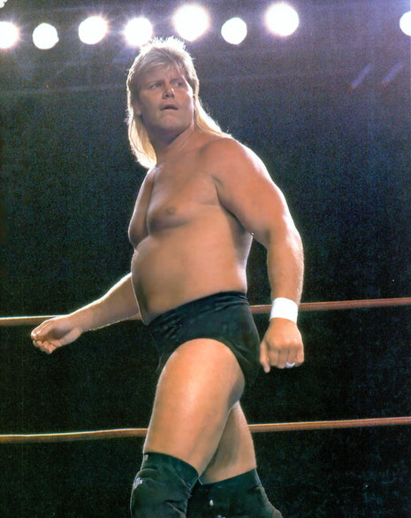 John Laurinaitis signed 8x10 Photo #8 (In-studio signing)