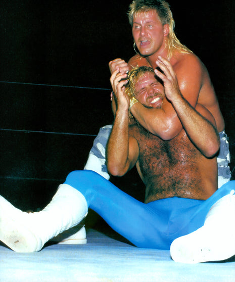 John Laurinaitis signed 8x10 Photo #9 (In-studio signing)