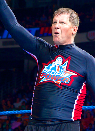 John Laurinaitis signed 8x10 Photo #10 (In-studio signing)