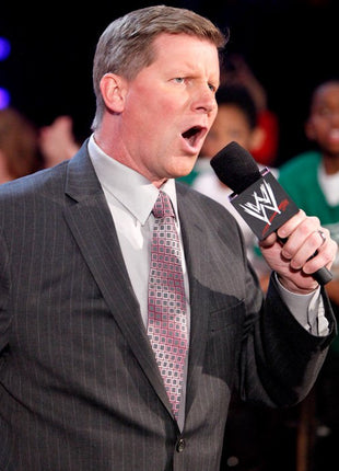 John Laurinaitis signed 8x10 Photo #13 (In-studio signing)