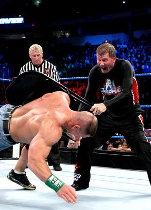 John Laurinaitis signed 8x10 Photo #14 (In-studio signing)