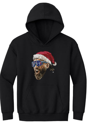 Jey Uso YEET Santa Hat Kids Youth WWE Hoodie