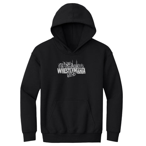 WWE WrestleMania 42 Logo Kids Youth WWE Hoodie