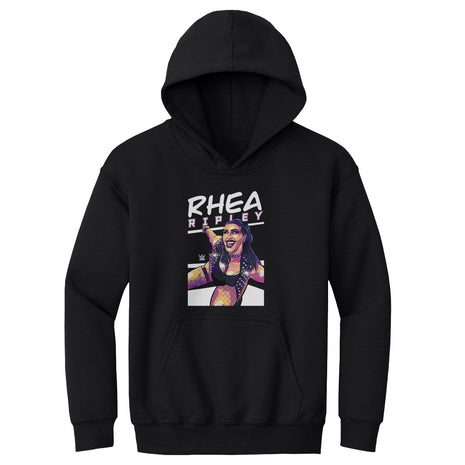 Rhea Ripley Illustration Kids Youth WWE Hoodie