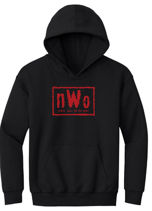 nWo Red Logo WHT