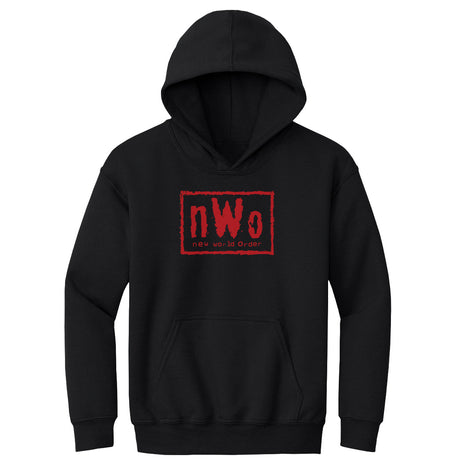 nWo Red Logo WHT