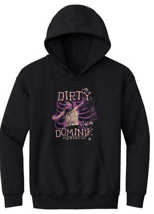 Dominik Mysterio Champion Grunge Kids Youth WWE Hoodie