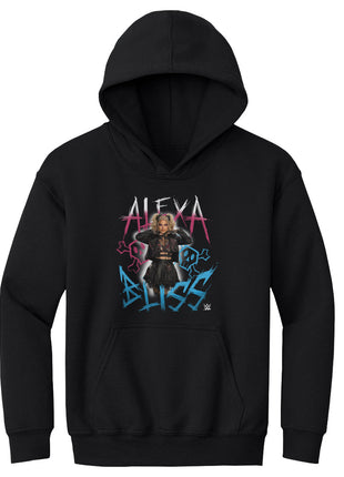 Alexa Bliss Skulls Kids Youth WWE Hoodie