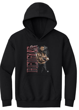 Roman Reigns WWE Vertical Name Kids Youth WWE Hoodie