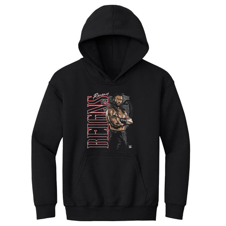 Roman Reigns WWE Vertical Name Kids Youth WWE Hoodie