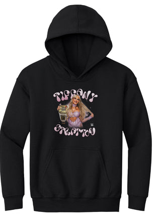 Tiffany Stratton Pink Kids Youth WWE Hoodie