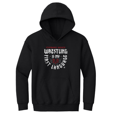 Stephanie Vaquer First Language Kids Youth WWE Hoodie
