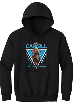 Jade Cargill Storm Is Coming Kids Youth WWE Hoodie