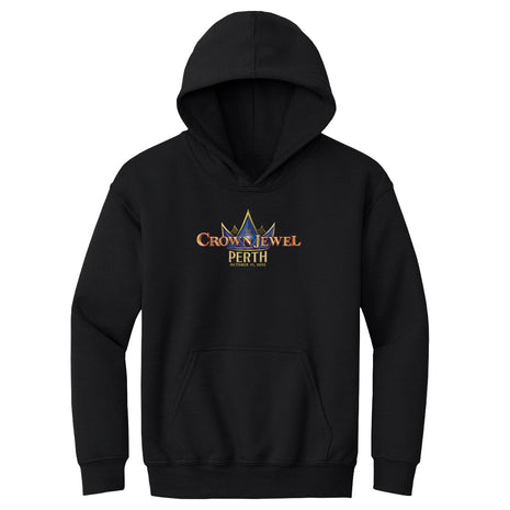 WWE Crown Jewel Perth 2025 Kids Youth WWE Hoodie