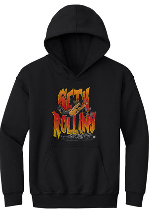 Seth Rollins Splash WWE Kids Youth Hoodie