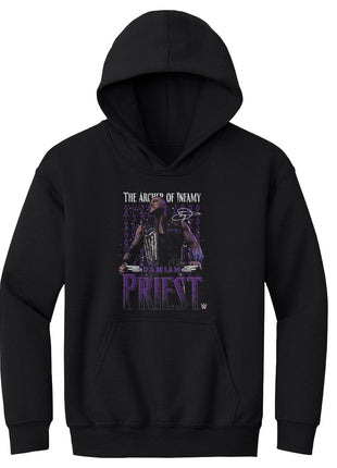 Damian Priest Gritty Kids Youth WWE Hoodie