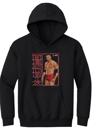 Kam Hendrix WWE Vertical Name Kids Youth WWE Hoodie