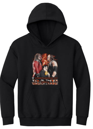 WrestleMania XIV Undertaker Vs. Kane Kids Youth WWE Hoodie