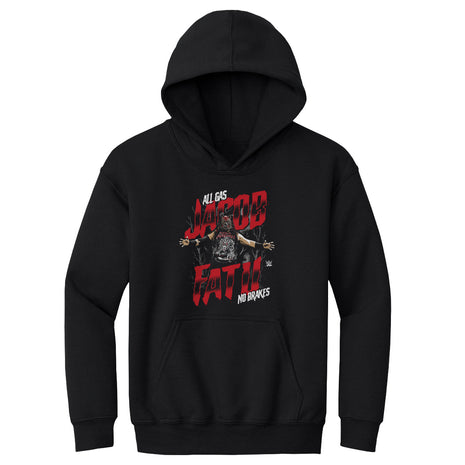 Jacob Fatu All Gas No Breaks Kids Youth WWE Hoodie