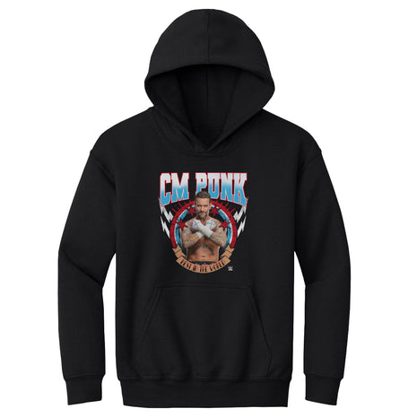 CM Punk Best In The World Pose Kids Youth WWE Hoodie