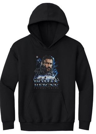 Roman Reigns Grunge Kids Youth WWE Hoodie