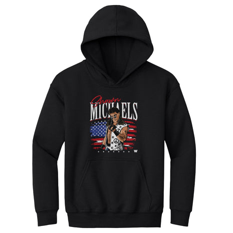 Shawn Michaels American Flag WWE Kids Youth Hoodie