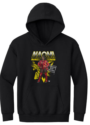 Naomi Caution WWE Caution Tape Kids Youth WWE Hoodie