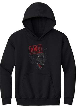 nWo Wolf Logo WHT