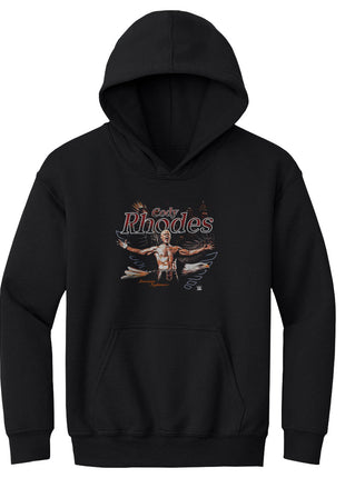 Cody Rhodes Grunge Kids Youth WWE Hoodie