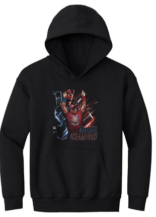 John Cena The Last Real Champion WWE Kids Youth Hoodie