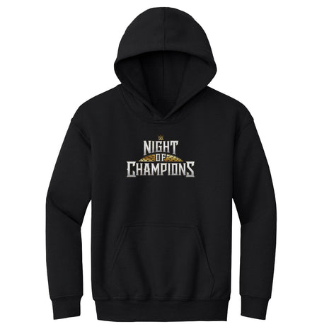 WWE Night Of Champions 2023 Logo Kids Youth WWE Hoodie