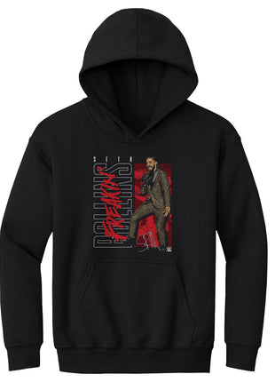 Seth Rollins Vertical WWE Kids Youth Hoodie