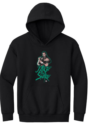 Jake The Snake Name Pose Kids Youth WWE Hoodie
