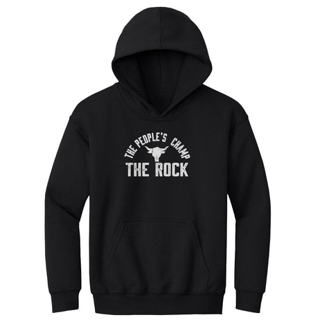 The Rock The People's Champ Logo WHT