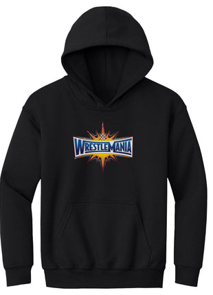 WWE WrestleMania 2017 Logo Kids Youth WWE Hoodie