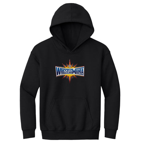 WWE WrestleMania 2017 Logo Kids Youth WWE Hoodie