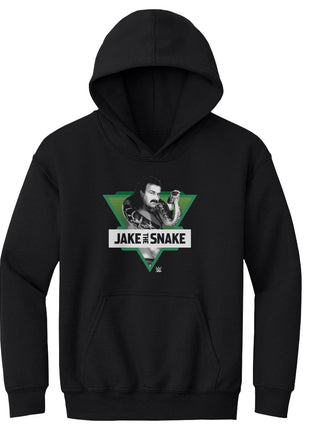 Jake The Snake Triangle Kids Youth WWE Hoodie