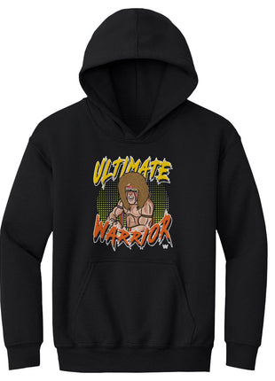 Ultimate Warrior Toon WWE Kids Youth Hoodie