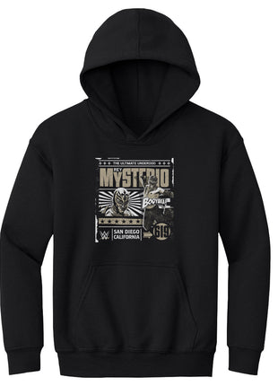 Rey Mysterio Comic Graphic Kids Youth WWE Hoodie