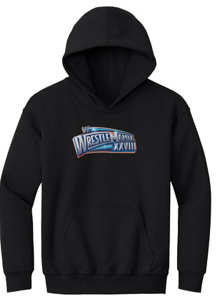 WrestleMania 28 Logo Kids Youth WWE Hoodie