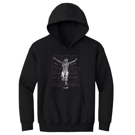 Sol Ruca WWE Name Outline Kids Youth WWE Hoodie